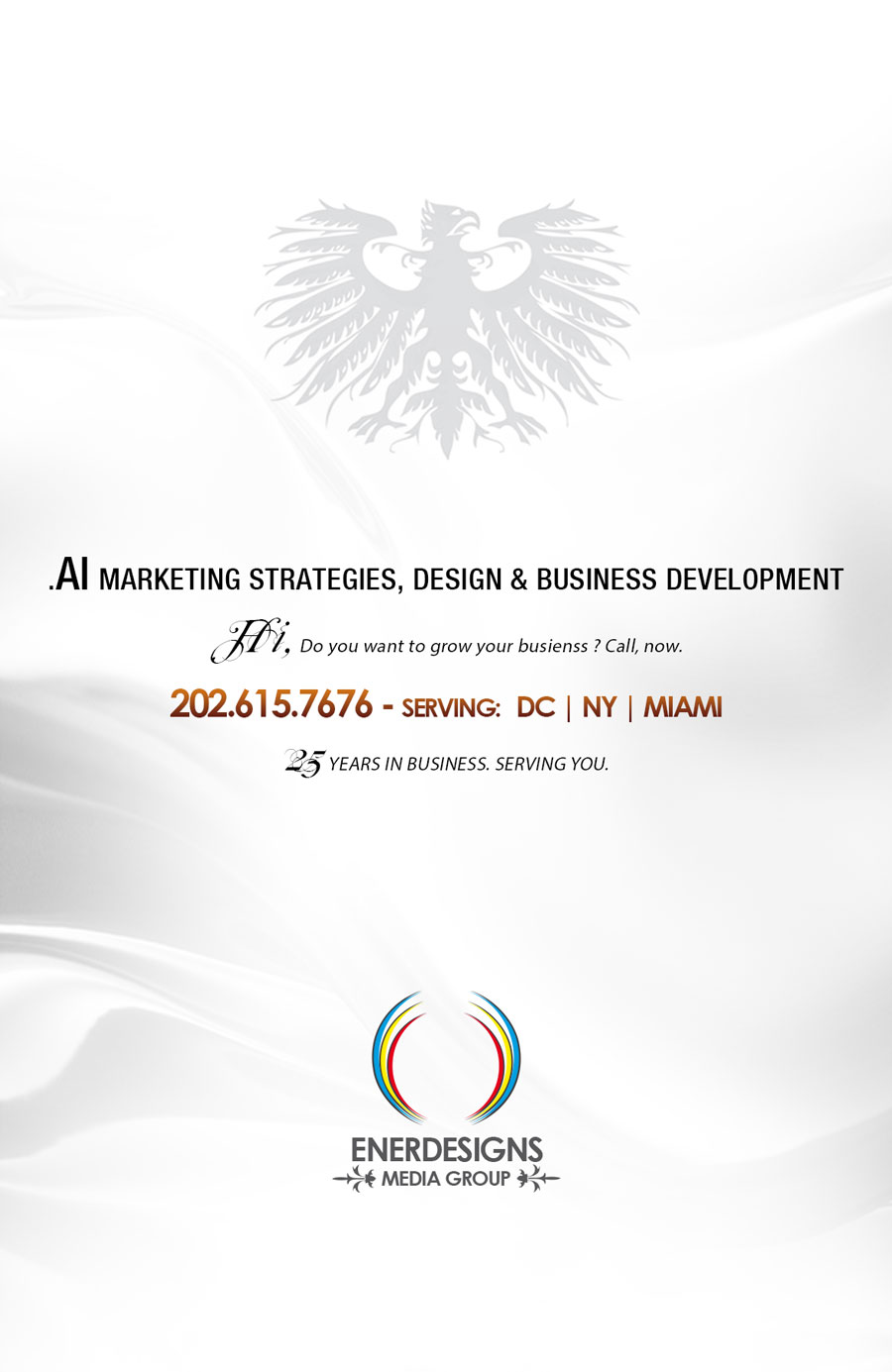 Enerdesigns Media Group AI marketing strategies, design and business development